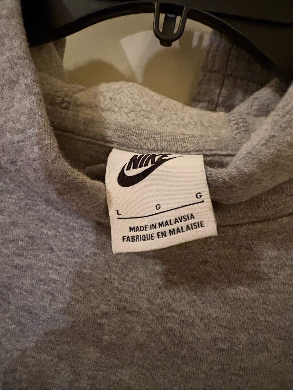 Nike Kids Gray Hoodie & Jogger Set - Heather Gray - Picture 4 of 4